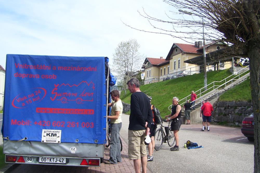 Koněspřežka I: Budějovice - Freistadt 2012-04-29